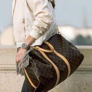 💎✨AUTHENTIC✨💎LV Keepall 50 Bandouliere Travel Bag